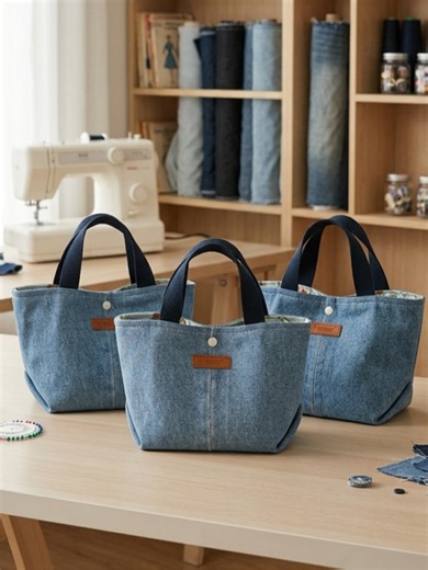 Upcycled Jeans Bag DIY: Turn Old Jeans into a Stylish Tote