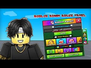 ADMIN PANEL WITH COMMANDS | ROBLOX STUDIO | RobloxStudio Admin Abuse Panel | Best Roblox Admin Panel