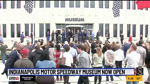 Indianapolis Motor Speedway Museum now open
