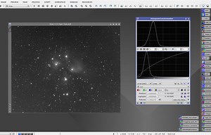 Stretching with Histrogram Transformation in Pixinsight - VisibleDark