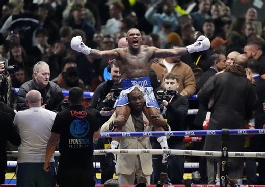 Nigel Benn threatens to restart rivalry with Eubank family after son Conor’s win