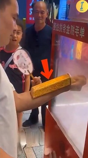 He Touched the GOLD Bar! 😑