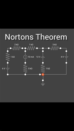 Nortons Theorem in 1 min