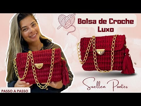 Crochet Bag | Beautiful, easy and quick to make | Luxury Bag | Step by Step | How to Make Tutorial