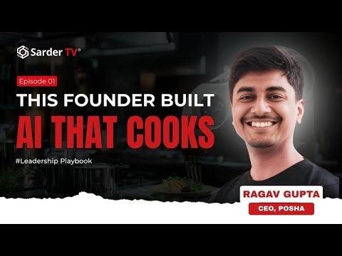 Leadership Playbook | Episode 01 | AI Cooking Robot Technology Explained by Raghav Gupta