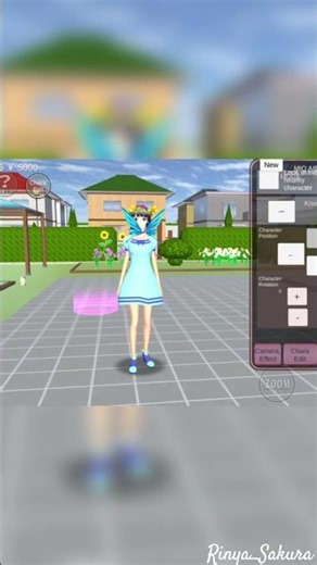 Butterfly Bow Blue Light🦋💙☄️ #sakuraschoolsimulator #kawaii #dramachannel #sakura #butterfly