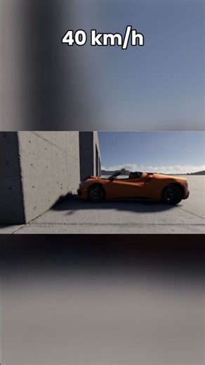 Realistic crash! Different speeds!