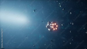 alien military vessel is on a trajectory towards our planet with the plan to invade