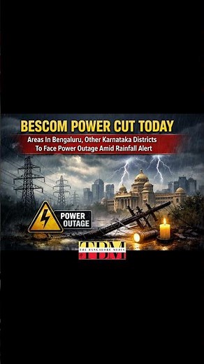 BESCOM Alert: Power Cuts & Rain in Karnataka | The Bangalore Media