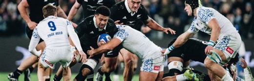 All Blacks overcame a passionate Italian team