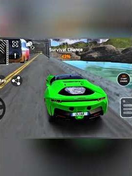 Drive CSX - Car Crash Simulator | High Speed Stunt Jumps Fails Falls Crashing Impacts Ep.8 Shorts 3