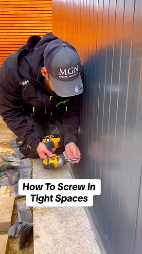 How To Screw In Tight Spaces #homeimprovement #howto #how #doityourself #diy #fyp #foryoupage #tips #hacks | Serene Spaces