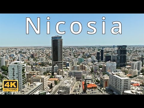 Nicosia , Cyprus 🇨🇾 | 4K Drone Footage.
