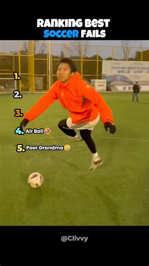 Ranking Best Soccer Fails Ever 🤦‍♂️ ⚽️#shorts