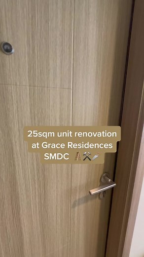 25sqm Unit Renovation at SMDC Grace Residences