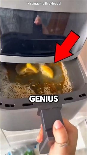 "Air Fryer Cleaning Hack 🤯✨ ¡Quedó como nueva!😱