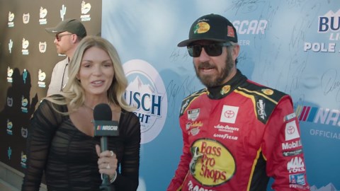 Martin Truex Jr. grabs Busch Light Pole for final full-time race of career