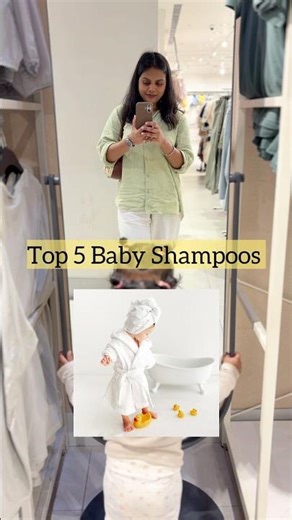 Top 5 Baby Shampoos 👶🏻✨#skincare #haircare