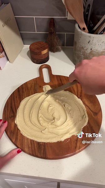 The easiest and cutest fall app 🎃 Inspo from @Maggie Michalczyk, RDN #fall #fallfood #appetizer #pumpkin