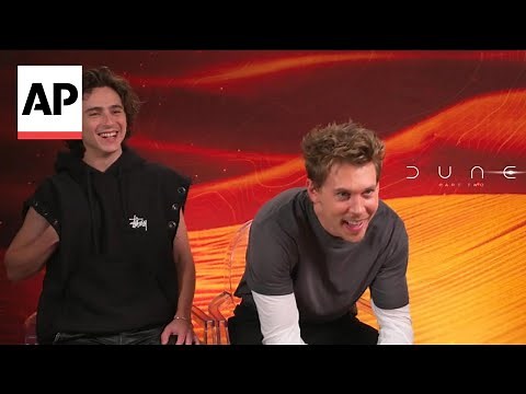 Timothée Chalamet and Austin Butler on 'Dune: Part Two' | AP interview