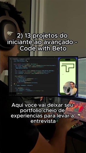 Links no comentário fixado!🚀