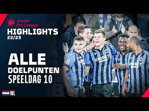 ALLE DOELPUNTEN ⚽💪 Jupiler Pro League Highlights GD10