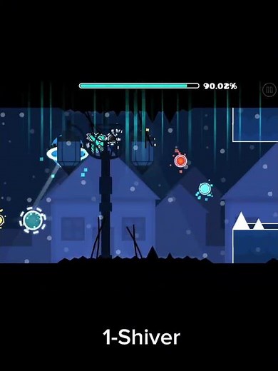 Top 5 Easy demons for beginners! #gd #geometrydash