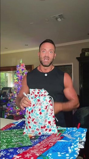 Make holiday wrapping easy with this 50 piece Christmas gift bag set