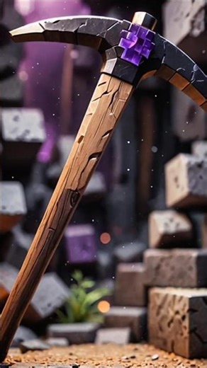 Enchanted Netherite Pickaxe V's Enchanted netherite sword 🗡️⚔️... #vrial #minecraft #edit #vrial