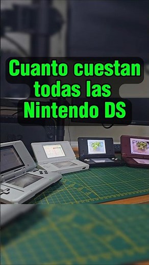 Cuanto esta coleccionar todas las Nintendo Ds? #nintendo