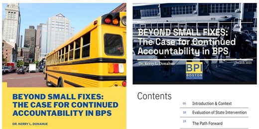 BPI issues new report on DESE intervention in BPS as June 2025 deadline looms