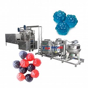 [Hot Item] Automatic Vitamin Vacuum Cooking Gelatin Production Line Jelly Machine Candy Gummy Bear Machine