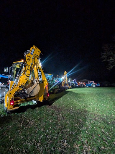 Betley Tractor Run 2025 Highlights with JCB 3CX Plus