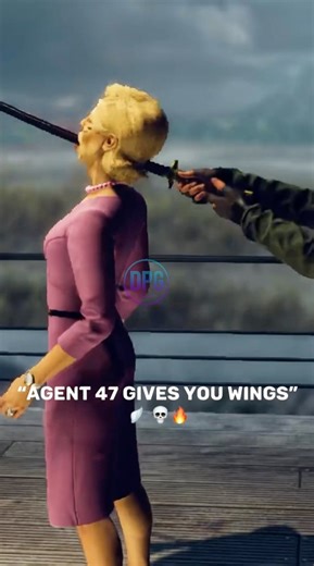 Agent 47 gives you wings 💀🔥😂