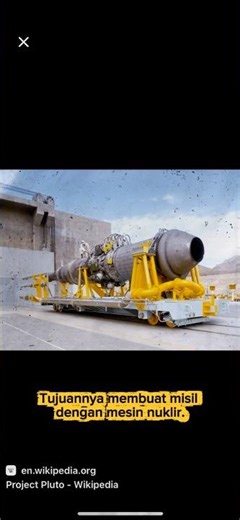 Proyek Pluto Mesin Nuklir atau Ancaman