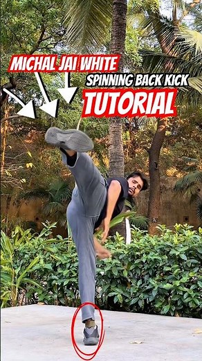 Michal Jai white spinning back kick tutorial 🥋💥#michaeljordan #kick #mma #ufc #trending #viral