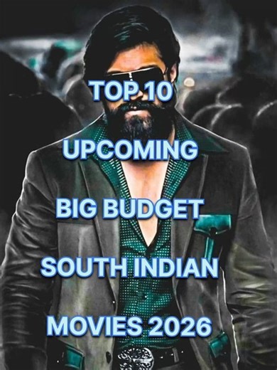 Top 10 🔥Upcoming South Indian Movies 2026 Release Dates🔥😱
