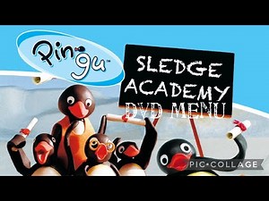 Pingu sledge academy DVD menu