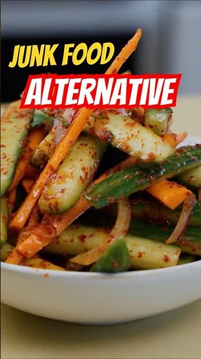 Ditch Chips — Try THIS Healthy Snack Instead 😍🥒