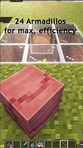 Minecraft Armadillo XP Farm in under 1 Minute