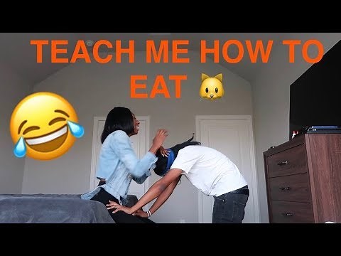 TEACH ME HOW TO EAT KITTY- PRANK WITH PERFECT LAUGHS