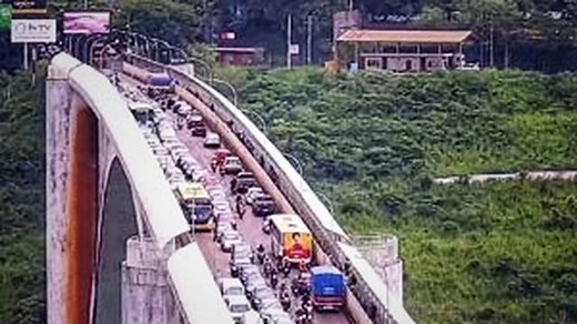 Câmera ao vivo: Ponte da Amizade - Sentido Paraguai em Foz do Iguaçu | Portal da Cidade