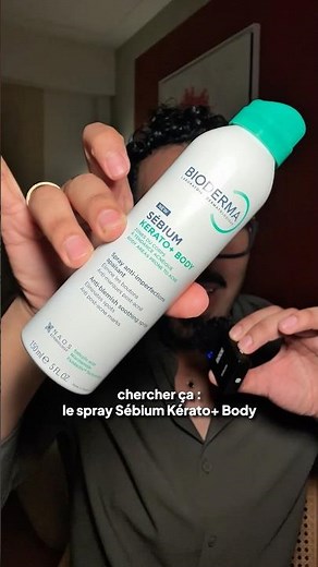 Back acne: the spray that truly simplifies treatment.