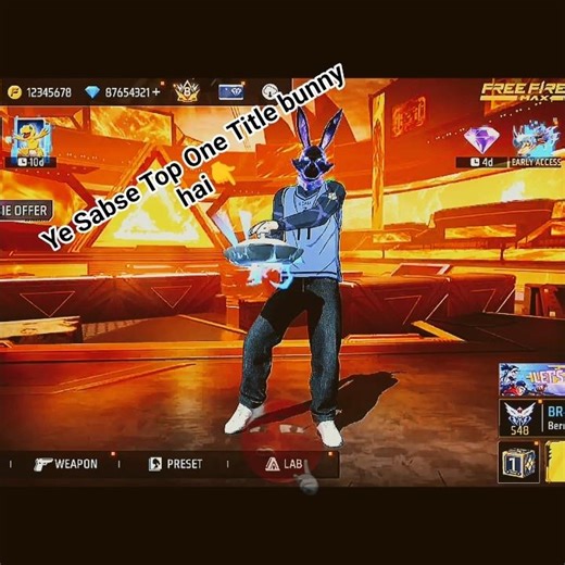 "Galactic Bunny Bundle Combo in Free Fire: Unlock the Ultimate Power 🐰💥"