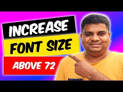 How To Increase Font Size In Word More Than 72