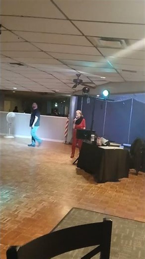 Alice Sjogren Karaoke I Fall to Pieces of Patsy Cline with Isaic Duran Karaoke at Solo Club Albuquer
