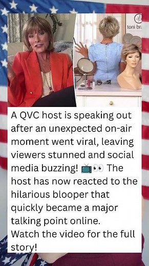 QVC HOST BREAKS SILENCE AFTER VIRAL ON-AIR BLOOPER! 😳📺