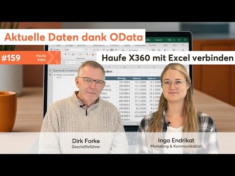 Connect Haufe X360 to Excel: Always up-to-date data thanks to OData