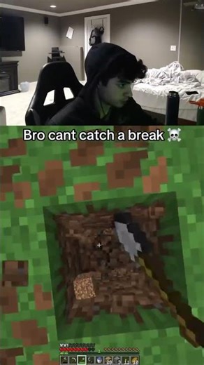 Why You shouldn't Strip mine 😅 | Subscribe #minecraft #shorts #viral #funny
