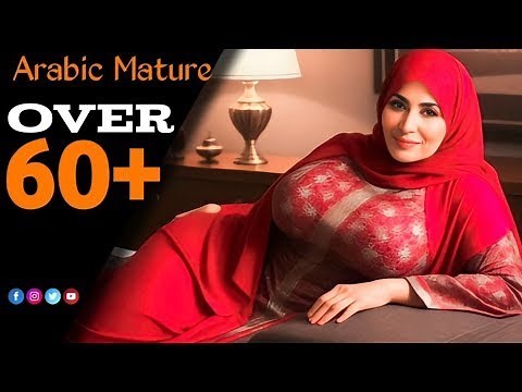 Exclusive Arabic Mature women Fashion | Natural Older Women
